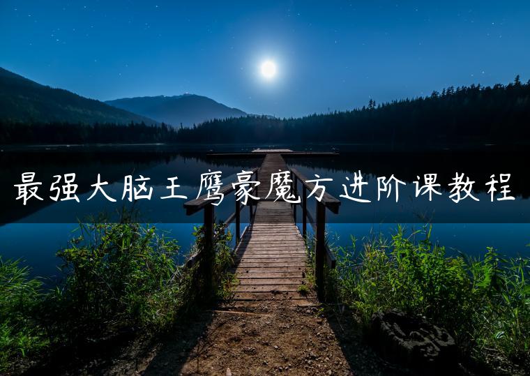 最强大脑王鹰豪魔方进阶课教程