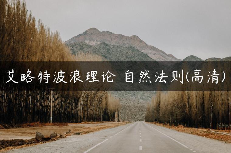 艾略特波浪理论 自然法则(高清)