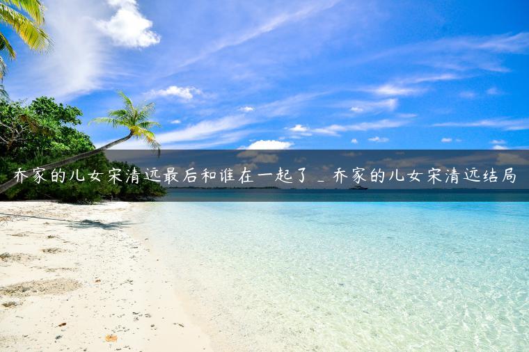 乔家的儿女宋清远最后和谁在一起了_乔家的儿女宋清远结局