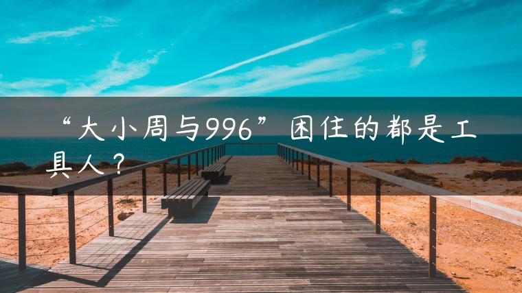 “大小周与996”困住的都是工具人? “大小周与996”困住的都是工具人?