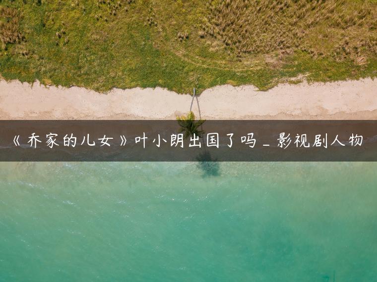 《乔家的儿女》叶小朗出国了吗_影视剧人物