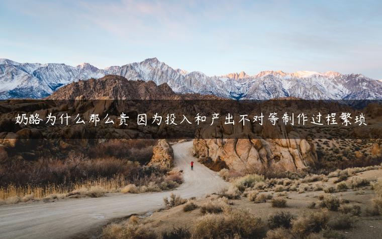 奶酪为什么那么贵 因为投入和产出不对等制作过程繁琐