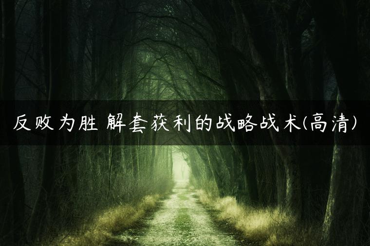 反败为胜 解套获利的战略战术(高清)