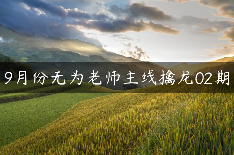 9月份无为老师主线擒龙02期