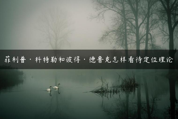 菲利普·科特勒和彼得·德鲁克怎样看待定位理论