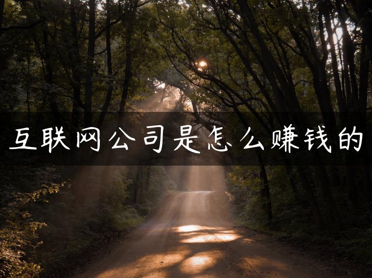 互联网公司是怎么赚钱的