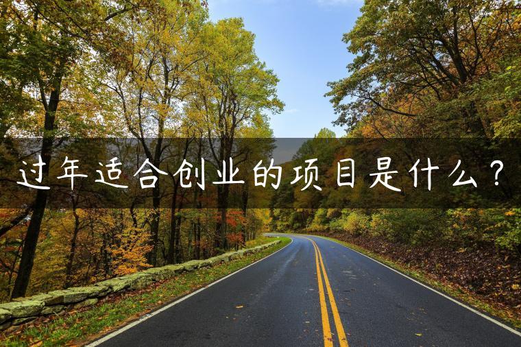 过年适合创业的项目是什么？