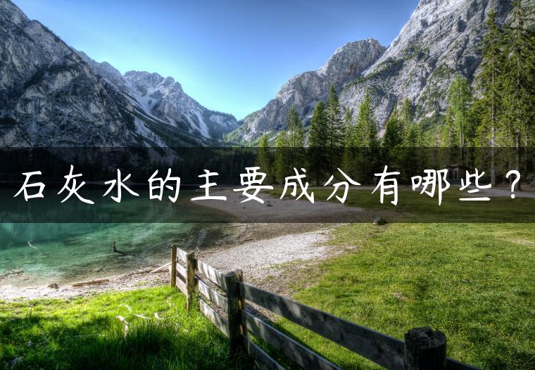 石灰水的主要成分有哪些？