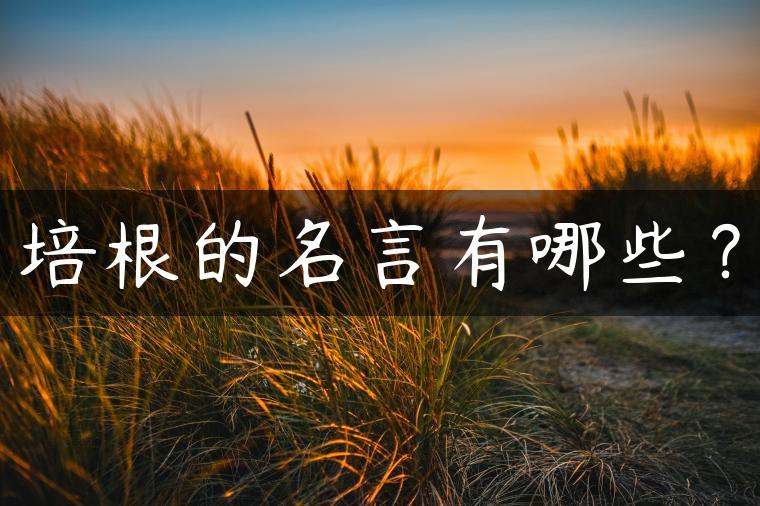 培根的名言有哪些？