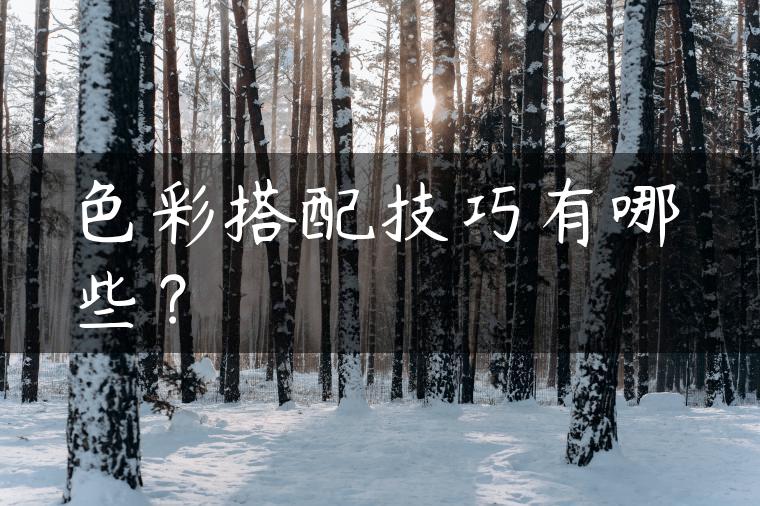 色彩搭配技巧有哪些？