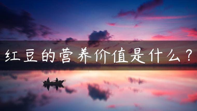 红豆的营养价值是什么？