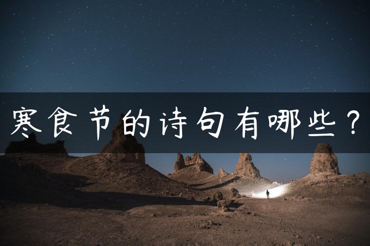 寒食节的诗句有哪些？